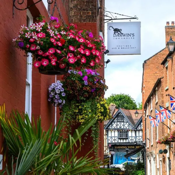 Darwin's Townhouse, hotel in Shrewsbury