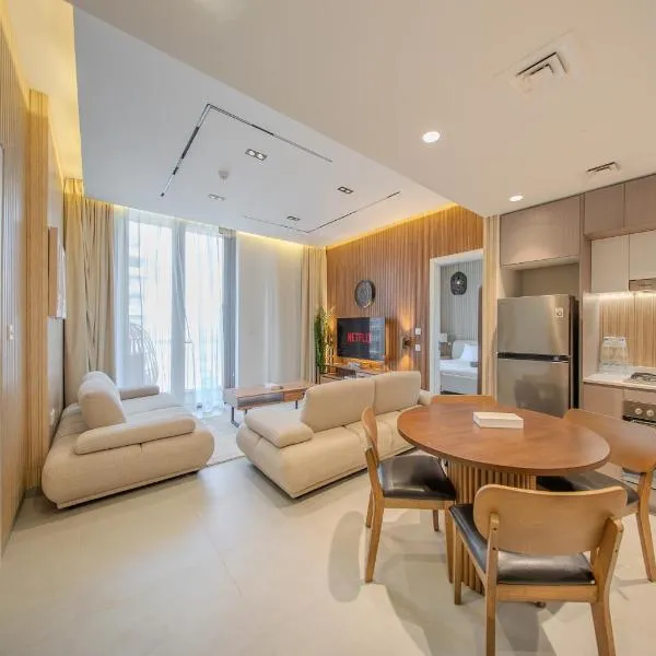 2BR Aljada Apartment - 3 Washrooms - Sleeps 6 - Boulevard, ξενοδοχείο σε Sharjah