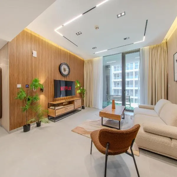 2BHK Private Apartment in Aljada Sharjah , 3 Washrooms , 3 Balconies, hotel v mestu Sharjah