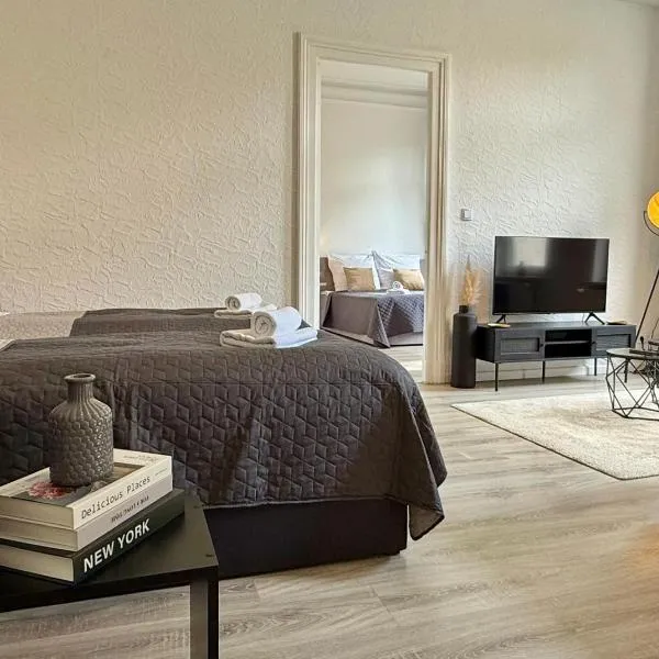 TT Living Apartments BONITAS & DIVINITAS I 2 Schlafzimmer I Küche I Vollbad I Waschmaschine, Hotel in Rellingen