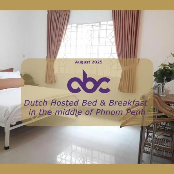 Dutch Hosted B&B, ABC，位于金边的酒店