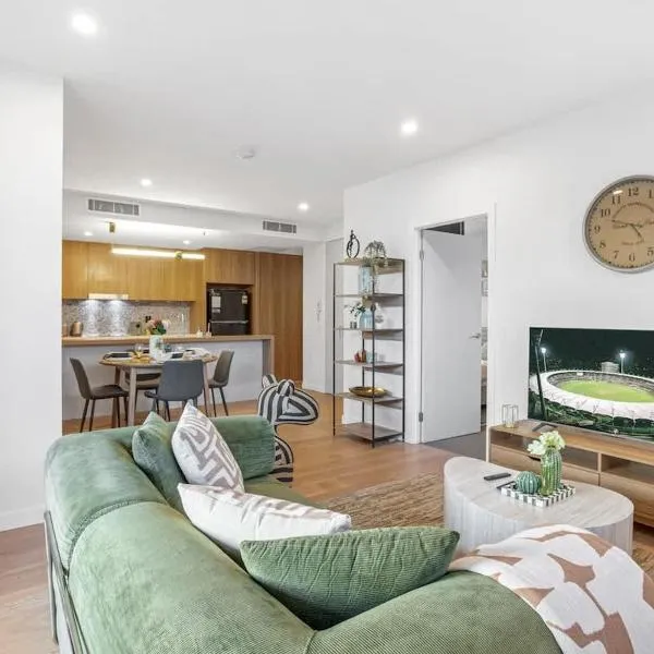 Modern 2BR near The Gabba & BBQ, hotel v destinaci Brisbane