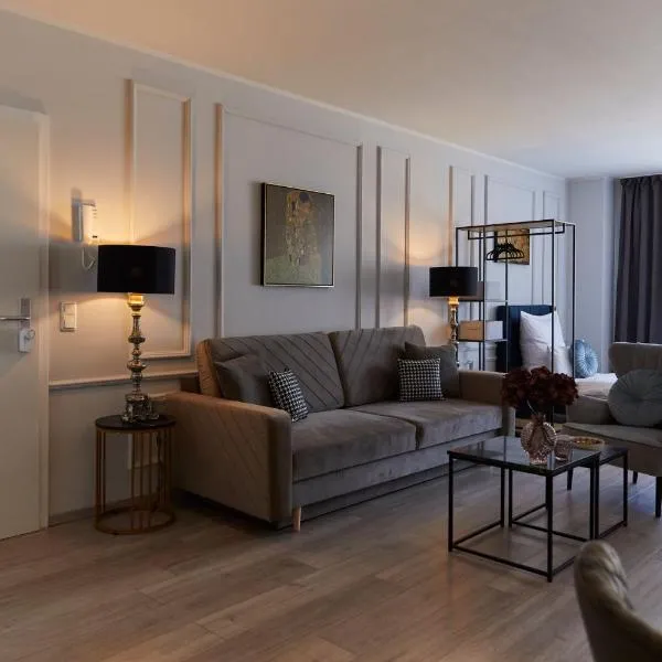R B Apartment Hamburg Comfort am Flughafen für 1-5 Personen - ideal für Geschäftsreisende und Familien - Küche - Smart TV - Waschtrockner - kostenloser Parkplatz, hotel in Hamburg