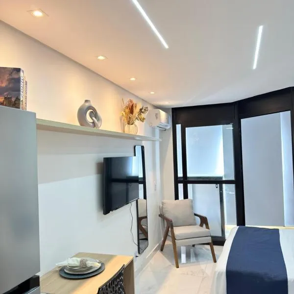 73NV Studio Liberdade SP 300 metros Estação Japão Liberdade acomoda até 03 pessoas, hotel in Sao Paulo