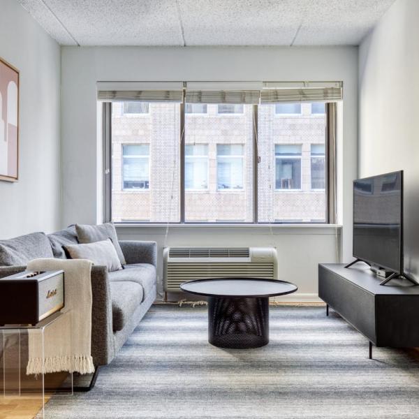 Blueground Chelsea fitness center nr Madison Square Park NYC-475, Нью-Йорк