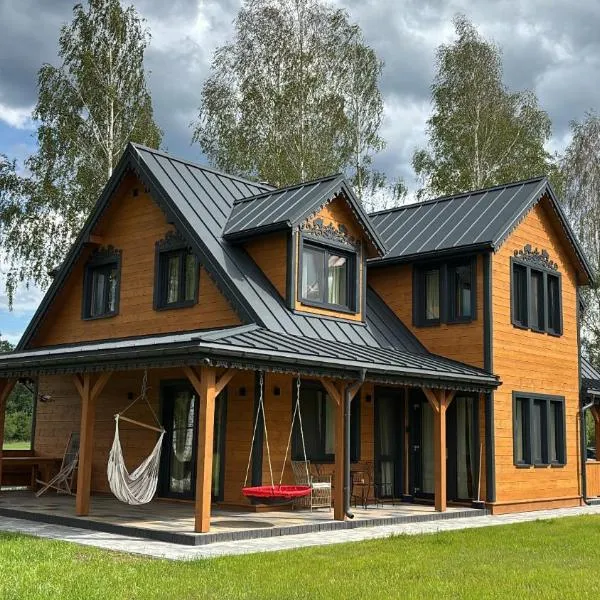 Żubrowe Sioło - dom w naturze - najładniejsze widoki - nowość, hotel in Białowieża