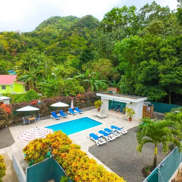 Amazon Villas, hotel in Soufrière