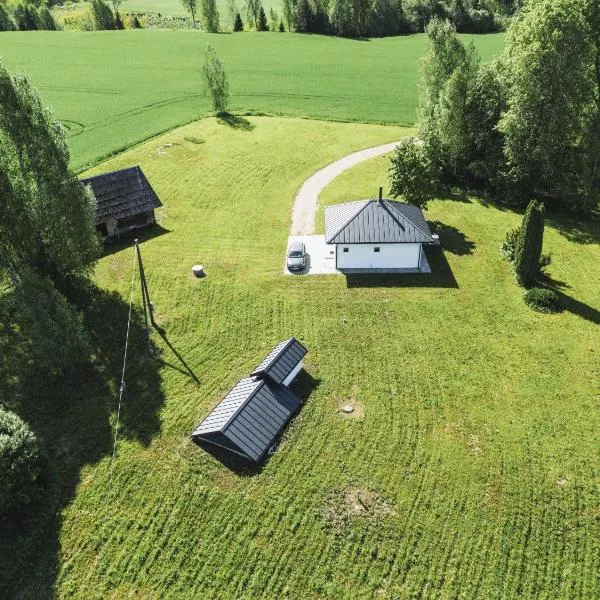 Võrumaa -Sulbi, private nature, 60 km from Tartu, viešbutis mieste Sulbi