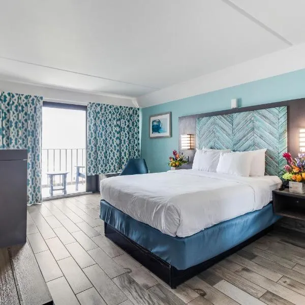 Crystal Coast Oceanfront Hotel, hotell sihtkohas Pine Knoll Shores