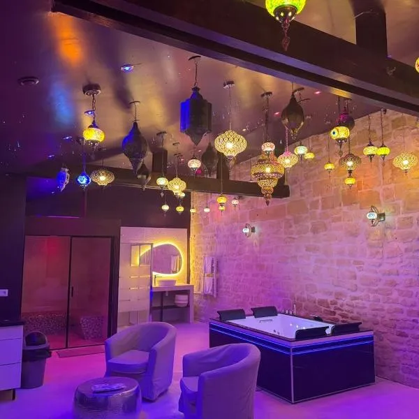 Appartement Jacuzzi Hammam 1001 Nuits Yaospa60, ξενοδοχείο σε Montataire