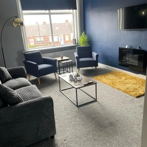 Affordable Luxury 1 Stunning apartment Sunderland close to City centre hospital Crown Works Studio and Nissan, Hotel in Sunderland