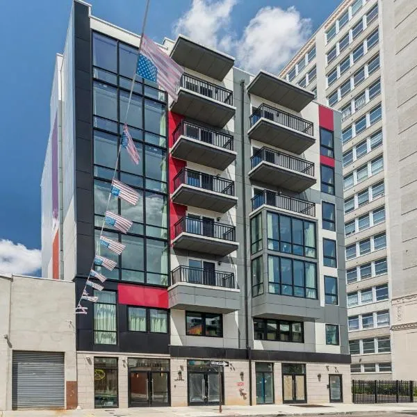 Stay at Luna on N 11th St、フィラデルフィアのホテル