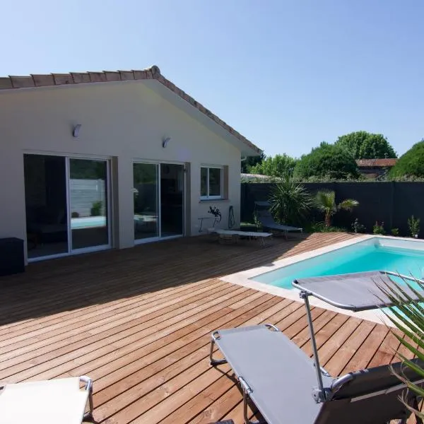 Villa Coquillage, hotel v destinaci Le Teich