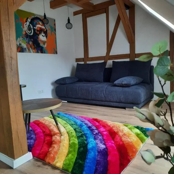 A7 J22 FeWo Michelangelo NETFLIX Fußgängerzone, hôtel à Eisenach