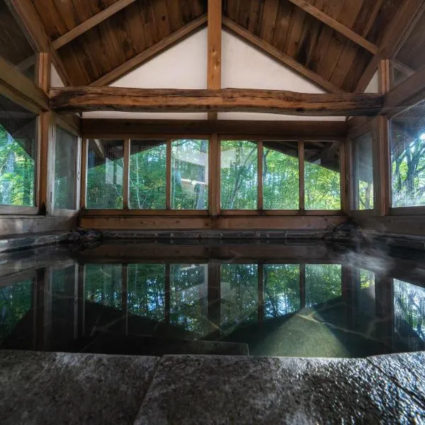 1日1組様限定 最大25名様 源泉掛け流し半露天温泉付き Villa洗心庵, hotel v destinaci Azumino