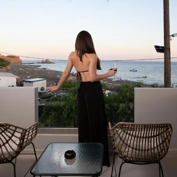 Armonia Beachfront Suites, Hotel in Psari Forada