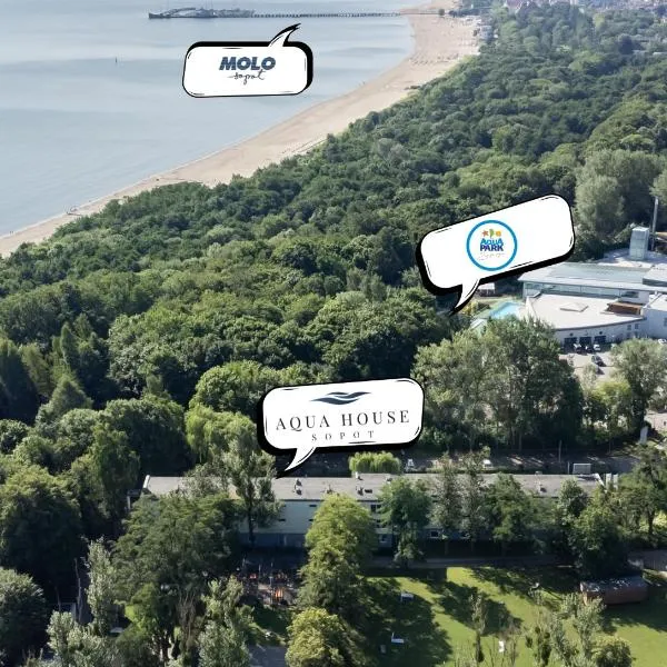 AQUA HOUSE, hotel v Sopotech
