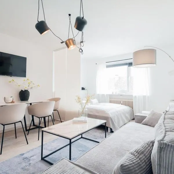 1 BR Apartment - ZENTRAL - BUSINESS - WIFI - KÜCHE - NETFLIX - PARKHAUS, hotel en Wiesbaden