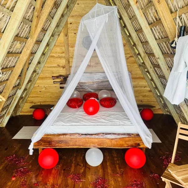 Eco Lodges Cooper Ranch Playa Macao Bávaro Punta Cana，位于蓬塔卡纳的酒店