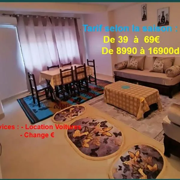 BEJAIA Location Appartements de 49 à 69eur, hotel i Béjaïa