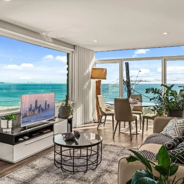 Viesnīca Surf View Kirra - 2 mins walk to Kirra Beach via steps Goldkostā