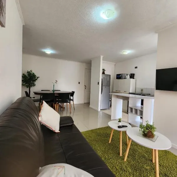 Depto Talca 3D 2B, cable, WiFi y estacionamiento, hotel in Talca