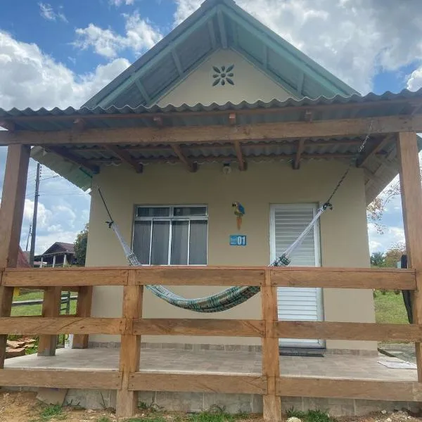 Chalé 01 Acqua Park - 06 km de Presidente Figueiredo-AM、プレジデンテ・フィゲイレドのホテル