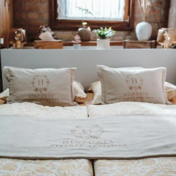 História Présház boutique Nagyréde、ジェンジェジュのホテル