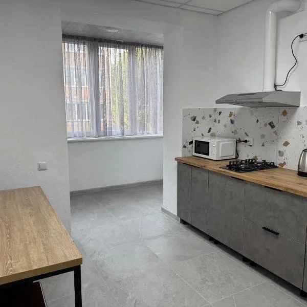 Сучасна квартира біля Ставки Вервольфу, Hotel in Strizhavka