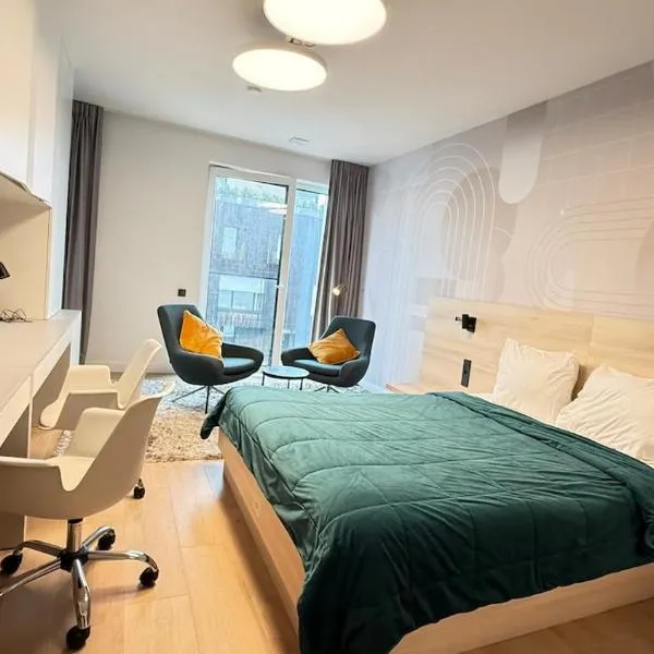 Livingstones III - Henry's 411 - 2P - Shared Kitchen, hotel v Lucembursku