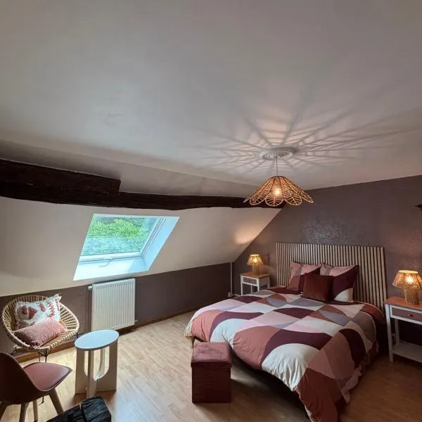 Les Chambres de Nath, hotel in Gevry