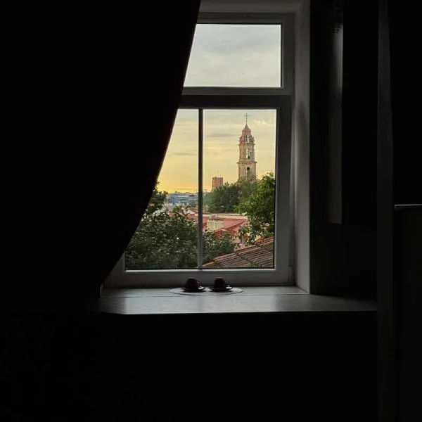 Jacuzzi overlooking the tower, hôtel à Vilnius