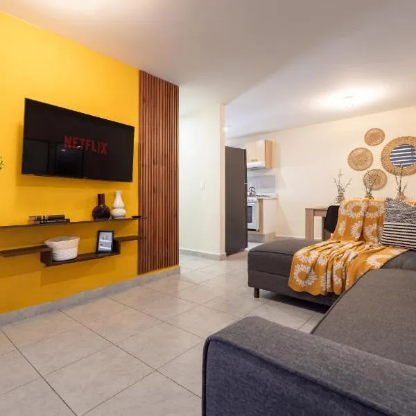 GNP y AICM Casa Kasti, hotel in Mexico City