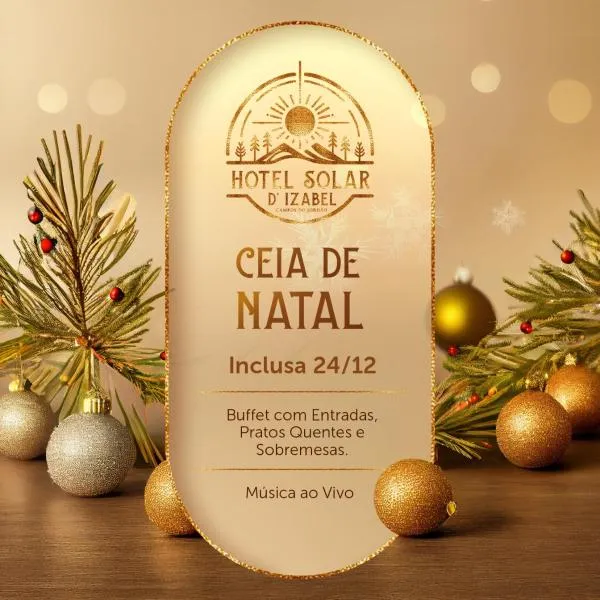 Hotel Solar d'Izabel, hotel in Campos do Jordão