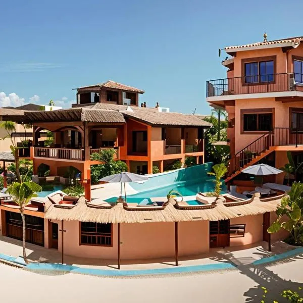 Viesnīca Casitas Las Palmas - La Brisa pilsētā Punta Mita