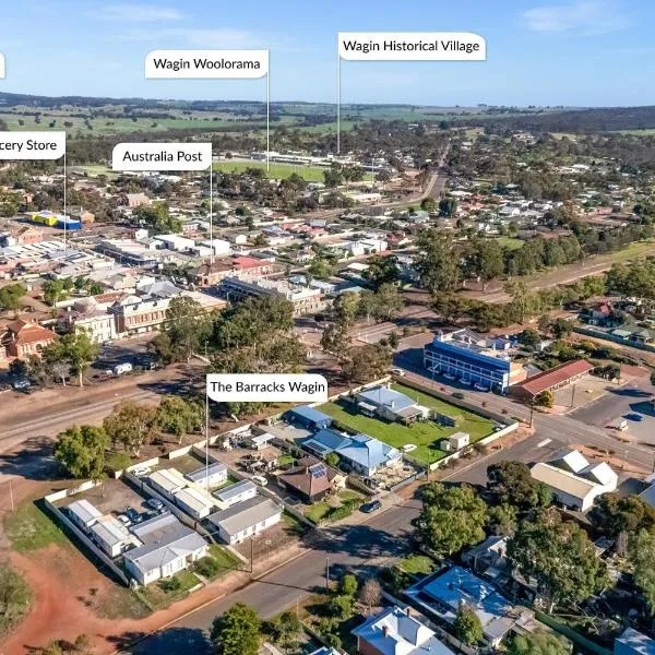 The Barracks Wagin, hotel in Wagin