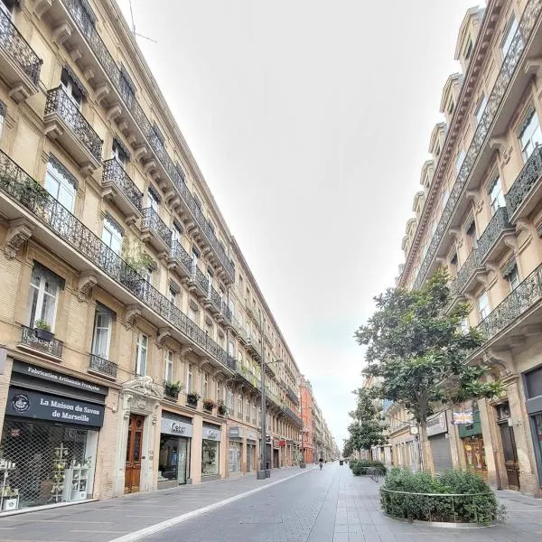 Luxe Capitole122m2, Jacuzzi, Ciné, Parking, Clim, Ascenseur, hôtel à Toulouse