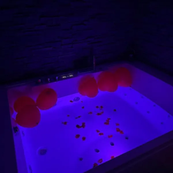 Jungle suite romantic - private Jacuzzi -, hotel v Bruselu