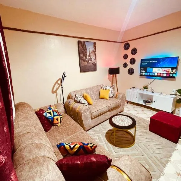 Modern & Cozy 1 Bedroom BnB in Nyeri – hotel w mieście Nyeri