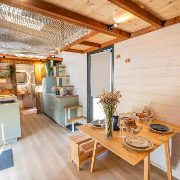 Tiny House des Cigognes, hotel v destinaci Baldenheim