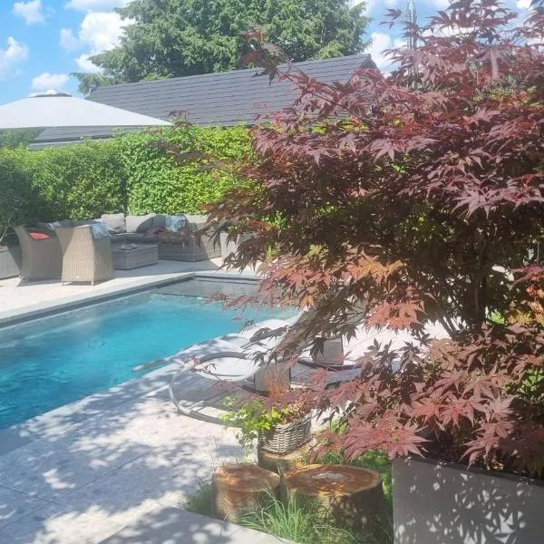 PINE COTTAGE- 5 minutes Francorchamps - charme -piscine-calme-jardin, hotel in Sart