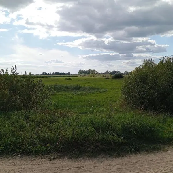 ŁĄKA NA WYŁĄCZNOŚĆ NA PODLASKIEJ WSI HAJNÓWKA BIAŁOWIEŻA namiot, biwak, kemping, hotel in Stare Berezowo