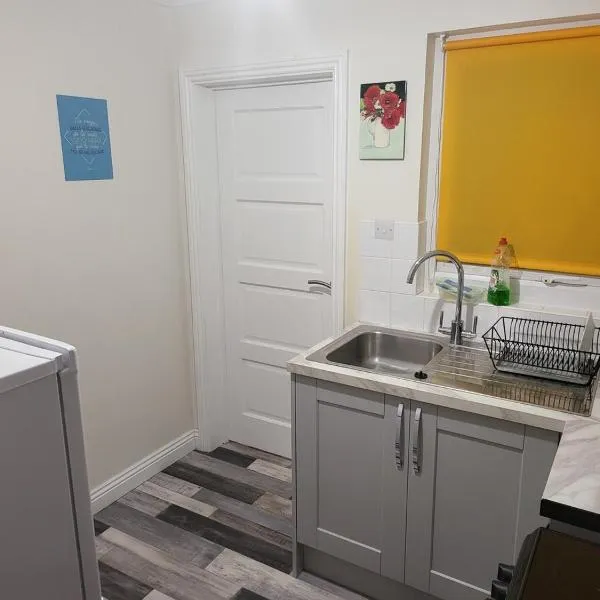 The Hill Flat, hotel ve Stanley