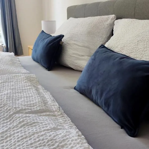 Im Herzen der Kurstadt, Balkon, Küche, Blick ins Grüne, radfreundlich, hotel a Bad Schmiedeberg