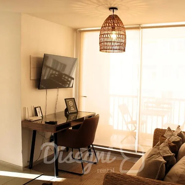 Disegni 09 - Departamento Céntrico Copiapó 3 habitaciones, 6 personas, hotel in Copiapó