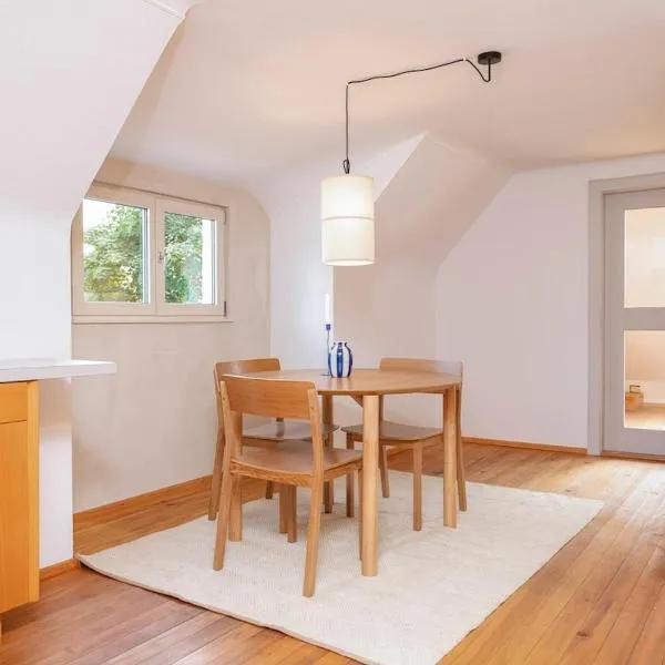 Zentraler Charme im historischen Dachgeschoss, Hotel in Bregenz