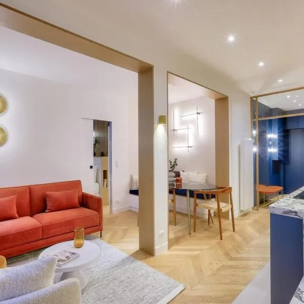 Bel appartement d'architecte au coeur de Paris, hotel v Paříži