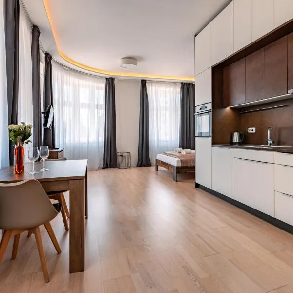 Skořepka15 apartment Brno-střed – hotel w mieście Brno