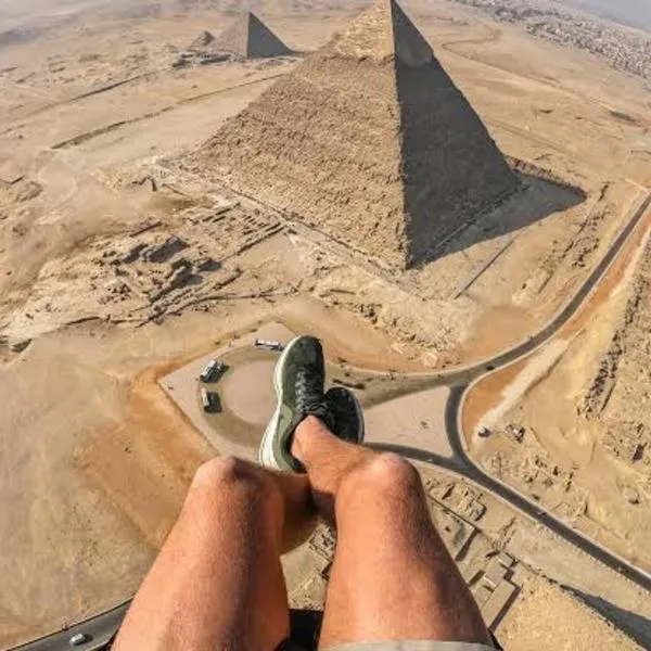 Mk Pyramids View, hotel in Kafrat al Jabal