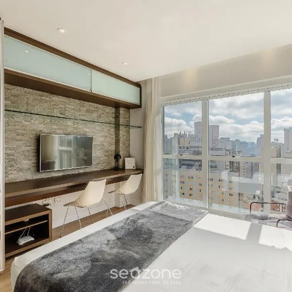 Estúdio em Cond c/ Piscina e Academia NWC1510, hotel v destinaci Curitiba